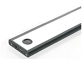 DVM-SMARTY REGLETA LED INFRARROJOS BATERIA RECARGABLE USB TYPO-C NEGRO 205X39,8X9,8 MM TOUCHLESS 4000ºK BLANCO NATURAL PILA 5VDC RECARGABLE USB 1 W 1 W 205X39,8X9,8 MM 4000ºK BLANCO NATURAL PILA 5VDC RECARGABLE USB PLATA MATE TOUCHLESS 