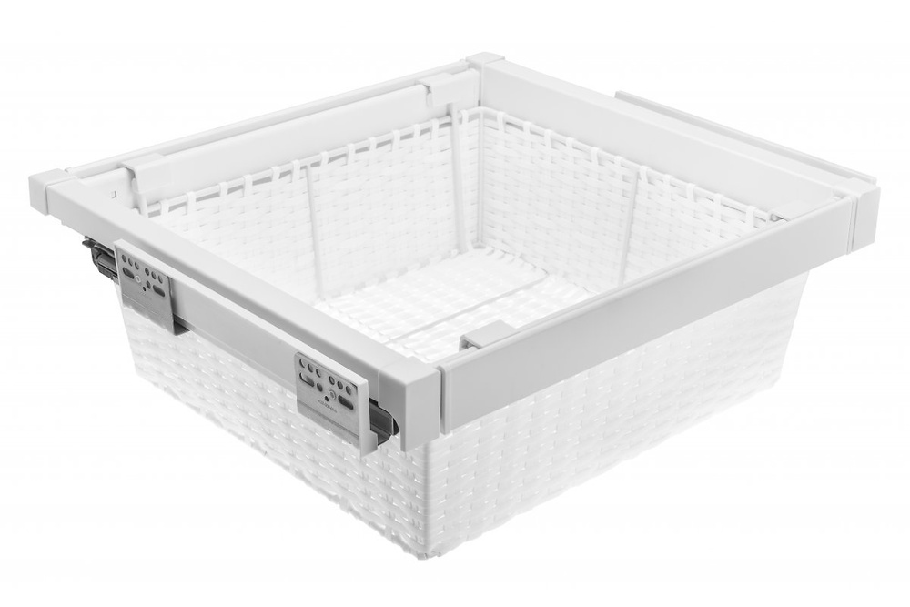 ELITE CESTO MIMBRE ART. EXTRAIBLE TOTAL CON CIERRE AMORTIGUADO BLANCO ANCHO INTERIOR 560-618 MM ANCHO INTERIOR 660-718 MM BLANCO ANCHO INTERIOR 760-818 MM BLANCO ANCHO INTERIOR 860-918 MM BLANCO 