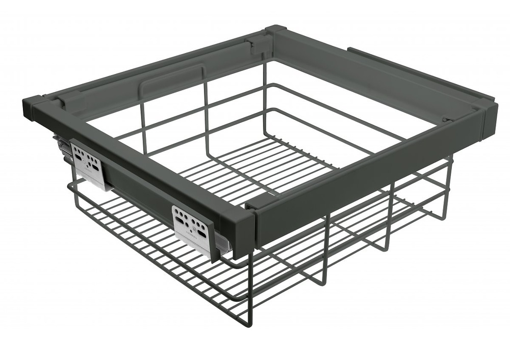 ELITE CESTO REJILLA METAL EXTRAIBLE TOTAL CON CIERRE AMORTIGUADO ANTRACITA ANCHO INTERIOR 560-618 MM ANCHO INTERIOR 660-718 MM ANTRACITA ANCHO INTERIOR 760-818 MM ANTRACITA ANCHO INTERIOR 860-918 MM ANTRACITA 