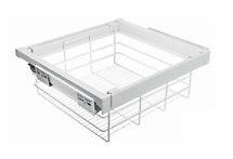 ELITE CESTO REJILLA METAL EXTRAIBLE TOTAL CON CIERRE AMORTIGUADO BLANCO ANCHO INTERIOR 560-618 MM ANCHO INTERIOR 660-718 MM BLANCO ANCHO INTERIOR 760-818 MM BLANCO ANCHO INTERIOR 860-918 MM BLANCO 