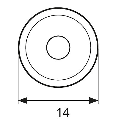 EMBELLECEDOR FACETADO SC02 14mm 