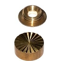 EMBELLECEDOR FACETADO SC02 16mm LATON 55 16 16 LATON 100 1 16 55 LATON 