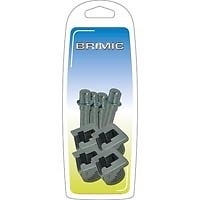 ENGANCHE BALDA EX01 10,5x7x14mm GRIS GRIS 12 15 4 ENGANCHE+ 4 PERNO PRESION EX01 18 PLASTICO 1 