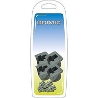 ENGANCHE BALDA EX01 10,5x7x14mm GRIS GRIS 12 15 4 ENGANCHE+4 PERNO MADERA EX01 18 PLASTICO 1 