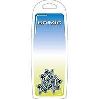 ENGANCHE EX05 13x8x16mm BLANCO Y TORNILLO 14x6mm ZINCADO ZINCADO 9,5 95 17 ACERO 1 