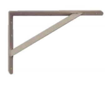 ESCUADRA ESTANTE PARA CARGAS PESADAS GRIS ACERO 300 x 225 mm 400 x 275 mm ACERO GRIS 500 x 325 mm ACERO GRIS 