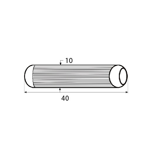 ESPIGA MADERA ENS05 HAYA 10 10 40 HAYA 100 