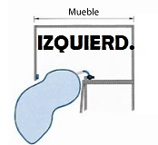 ESQUINERO OSCILANTE VARILLA PLANA FLY TRAY IZQUIERDA 900 mm 450 MM 450 MM 900 mm IZQUIERDA 1200 mm 600mm IZQUIERDA 1200 mm 600mm IZQUIERDA 