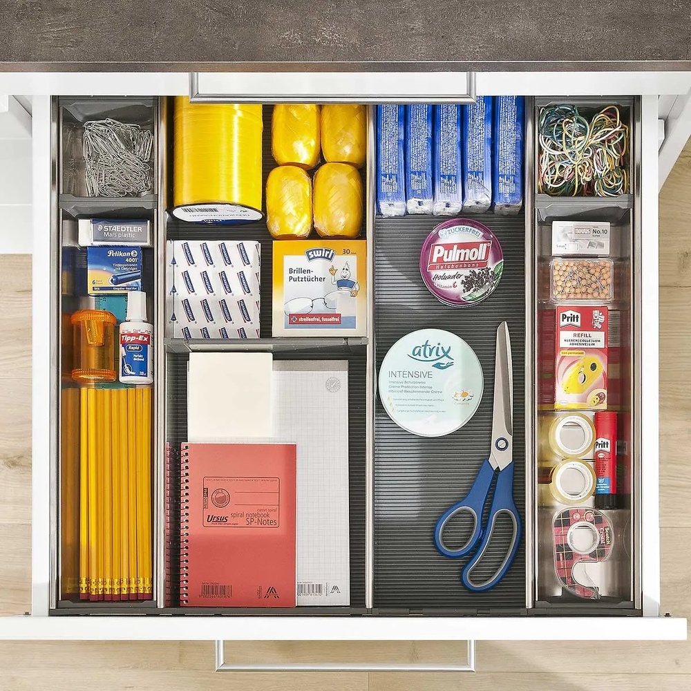 EUROBOX PLUS DIVISORIOS MODULARES SIN GAVETAS BLUM ORGA-LINE 