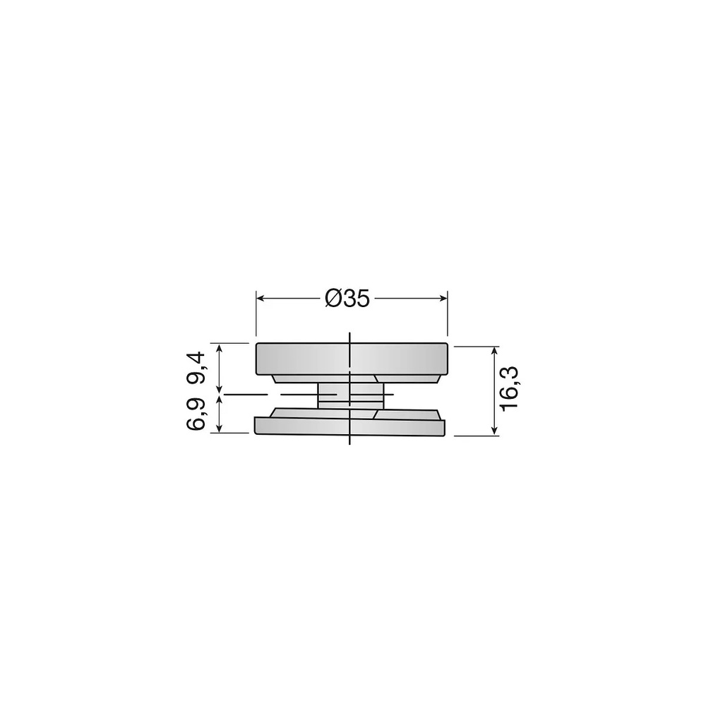 EXCENTRICA ESPIRAL D:35 CLOCK ESPIRAL PARA CARGAS PESADAS 