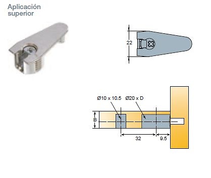 EXCENTRICA S6 D:20 QUICKFIT-EXPANDO SIST.32 NIQUEL 18-19 MM 14 MM 1000 SUPERIOR 1000 12,5 MM 15-16 MM PLASTICO GRIS SUPERIOR 1000 12,5 MM 15-16 MM NIQUEL SUPERIOR 1000 14 MM 18-19 MM PLASTICO GRIS SUPERIOR 