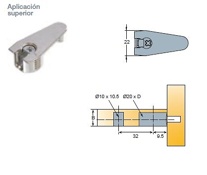 EXCENTRICA S6 D:20 QUICKFIT-EXPANDO SIST.32 NIQUEL 18-19 MM 14 MM 1000 SUPERIOR PLASTICO GRIS 15-16 MM 12,5 MM 1000 SUPERIOR NIQUEL 15-16 MM 12,5 MM 1000 SUPERIOR PLASTICO GRIS 18-19 MM 14 MM 1000 SUPERIOR 