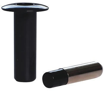 FANTOM TOPE Y RETENEDOR OCULTO MAGNETICO PARA PUERTAS NEGRO TOPE MAGNETICO RF SOBREPUESTO 