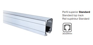 FOLD TIMBER PUERTAS DE PASO PLEGABLE 30 KG ANODIZADO PLATA MATE GUIA SUPERIOR 2000 MM ALUMINIO 35 KG 3000 MM 35 KG ALUMINIO ANODIZADO PLATA MATE GUIA SUPERIOR 35 KG 5000 MM ALUMINIO ANODIZADO PLATA MATE GUIA SUPERIOR 