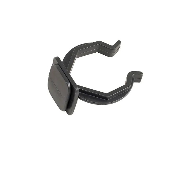 GRAPA ZOCALO PARA PATA OCTOGONAL THEO NEGRO NEGRO PLASTICO ALUMINIO 