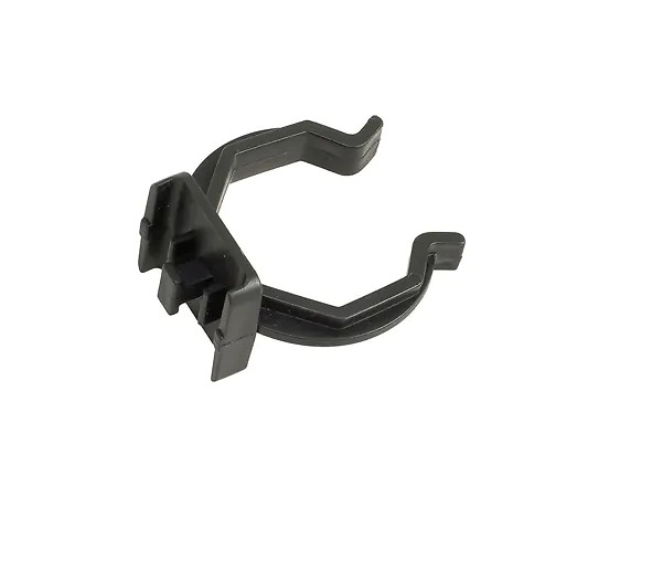 GRAPA ZOCALO PARA PATA OCTOGONAL THEO NEGRO NEGRO PLASTICO PVC 