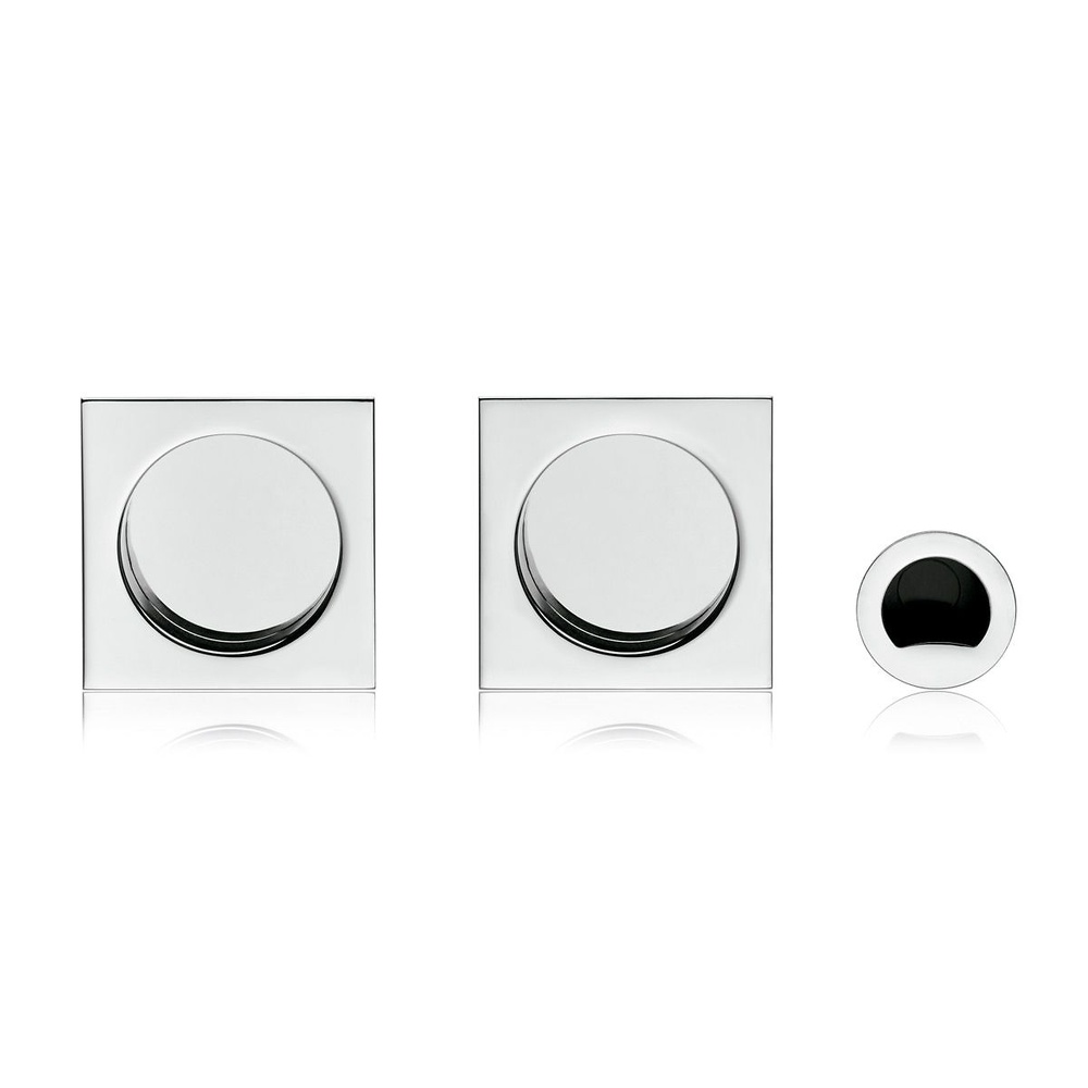 HOOKY ZERO CUADRADO KIT DE CAZOLETA-DEDAL PARA PUERTA CORREDERA 
