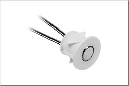 INTERRUPTOR TÁCTIL REGULABLE 12V 24W, BLANCO, FI 22 X 16 MM, PARA ORIFICIO DE FI18 