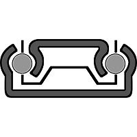 JUEGO MICROGUIA GC02 17MM ZINCADO 
