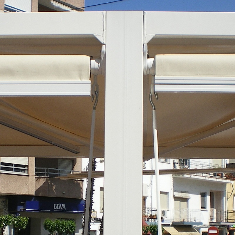 JUEGO SOPORTE EJE TOLDO PARED TLD09 