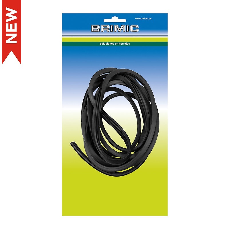 JUNTA VENTANA 6869 HUECO 3mm NEGRO 