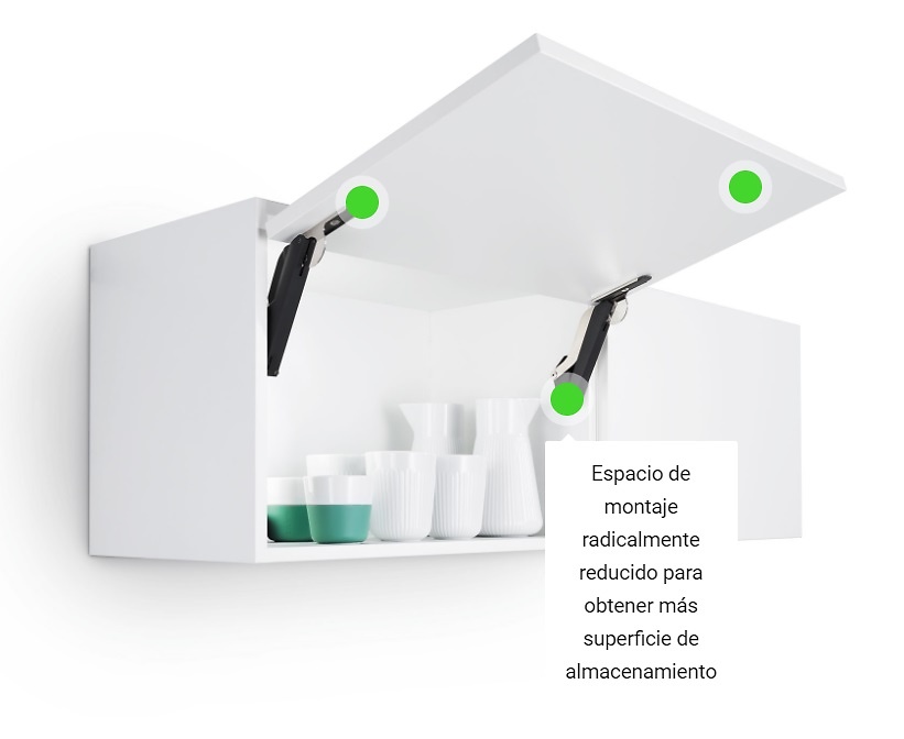 KESSEBOHMER JUEGO SISTEMA ALZAMIENTO PUERTA FREE SPACE VERSION ESTANDAR 