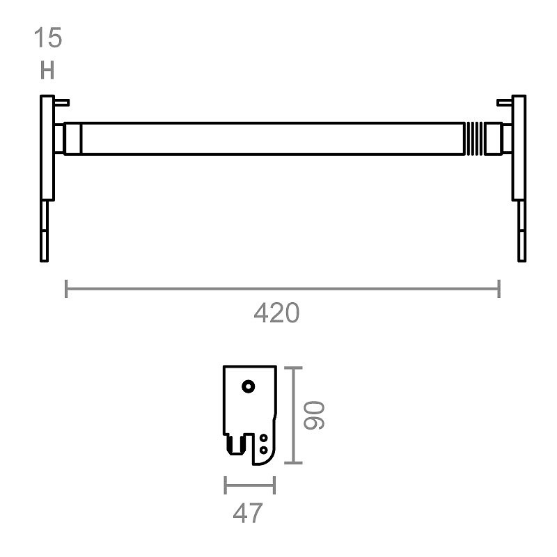 KIT MOSQUITERA ENROLLABLE MQ04 42mm 