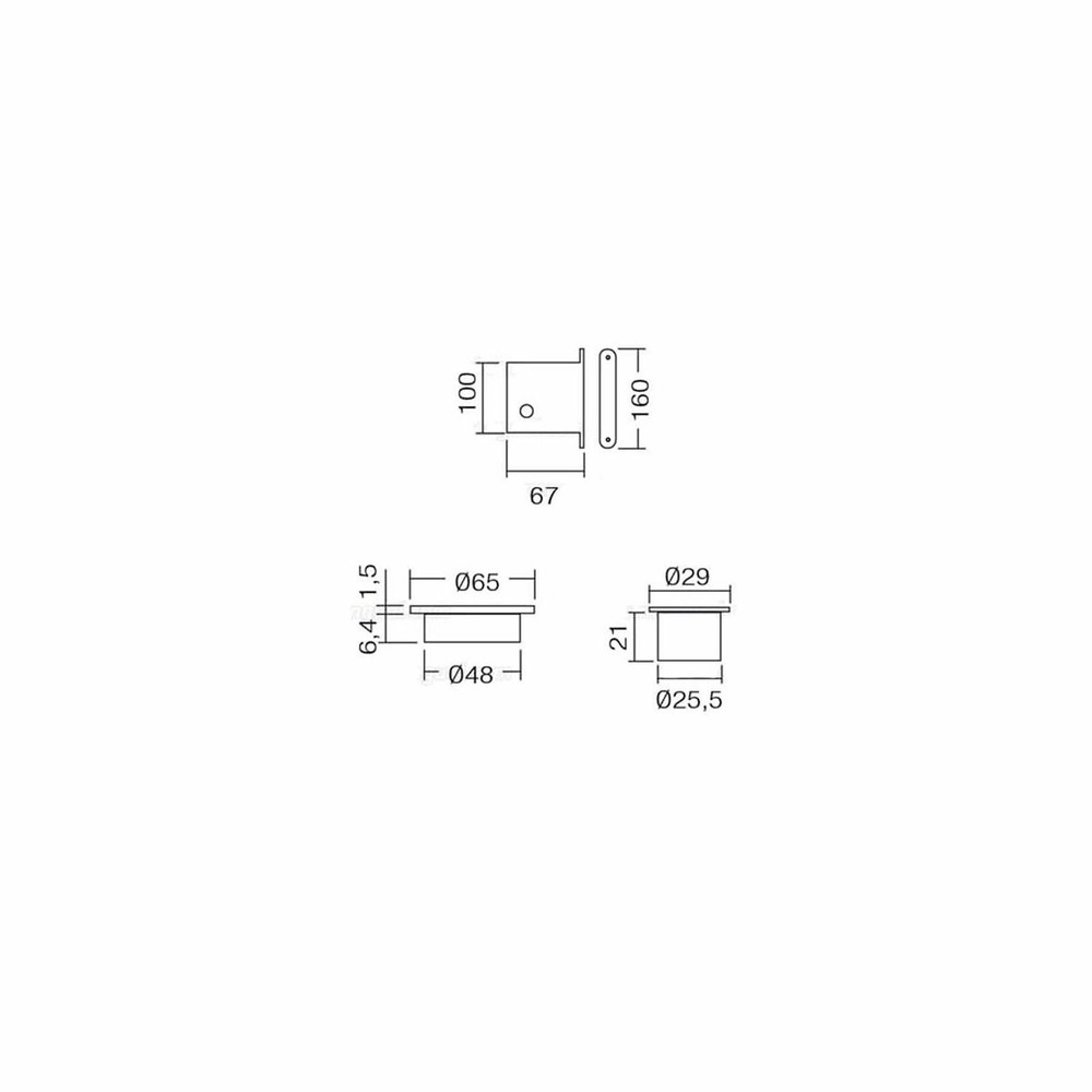 KIT PUERTA CORREDERA CERRADURA MULETILLA+DEDAL MARE REDONDO ACERO INOX 