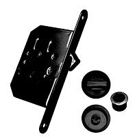 KIT PUERTA CORREDERA PCR03 35mm NEGRO 16 70 160 ACERO 1 