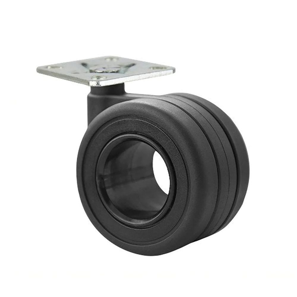 KOO-60 RUEDA DE PLETINA SIN FRENO PARA MUEBLE 