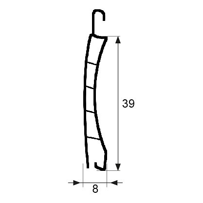 LAMA PERSIANA PR24 39x2mts 