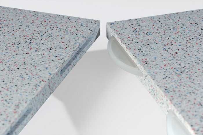 LAMELLO GALLETA TRANSPARENTE PARA PLACAS MINERALES TIPO CORIAN C20/C10 