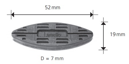LAMELLO UNION BISCO P14 y P10 80 UNIDADES 12 MM MINIMO V PLASTICO P10 12 MM MINIMO 300 UNIDADES P10 PLASTICO V 