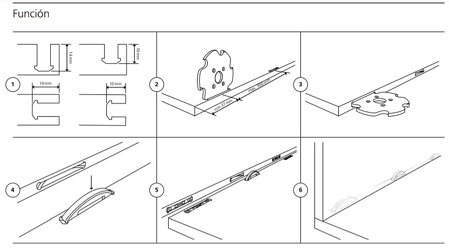 LAMELLO UNION BISCO P14 y P10 