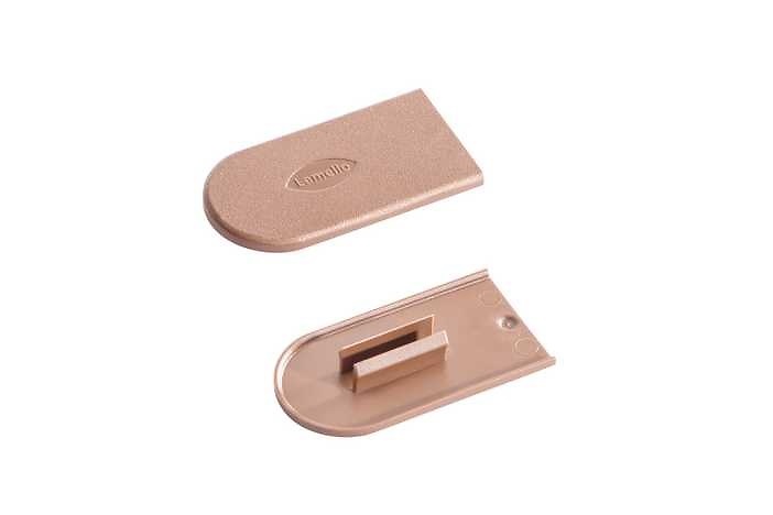 LAMELLO UNION SISTEMA CABINEO ACCESORIOS TAPA DECORATIVA BEIGE PARDO RAL 1011 100 UNIDADES Z 2000 UNIDADES BEIGE PARDO RAL 1011 TAPA DECORATIVA Z 