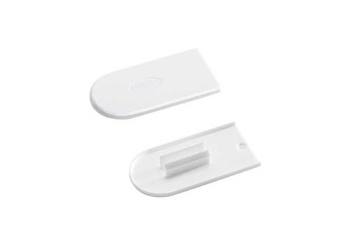 LAMELLO UNION SISTEMA CABINEO ACCESORIOS TAPA DECORATIVA GRIS BLANCO RAL 9010 100 UNIDADES Z 2000 UNIDADES GRIS BLANCO RAL 9010 TAPA DECORATIVA Z 
