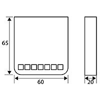 LED CON SENSOR MULTIUSO LD02 BLANCO 