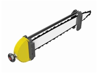 LIGNA TOOL PLANTILLA CORTE SOPORTE CON ESPADA Y CADENA SF400 DESLIZANTE 
