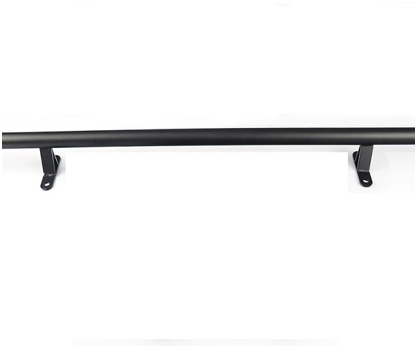LT30 ACCESORIO PARA FABRICACION ESCALERA LIBRERIA DESLIZANTE ADOSADA CON RUEDAS NEGRO KIT AMPLIACION GUIA 1 MT ACERO 