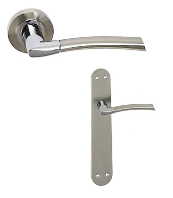  MANILLA SERIE VALENCIA ZAMAK/ALUMINIO BICOLOR