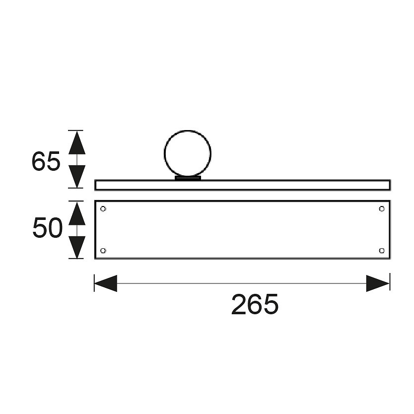 MANILLON POMO FIJO 505 