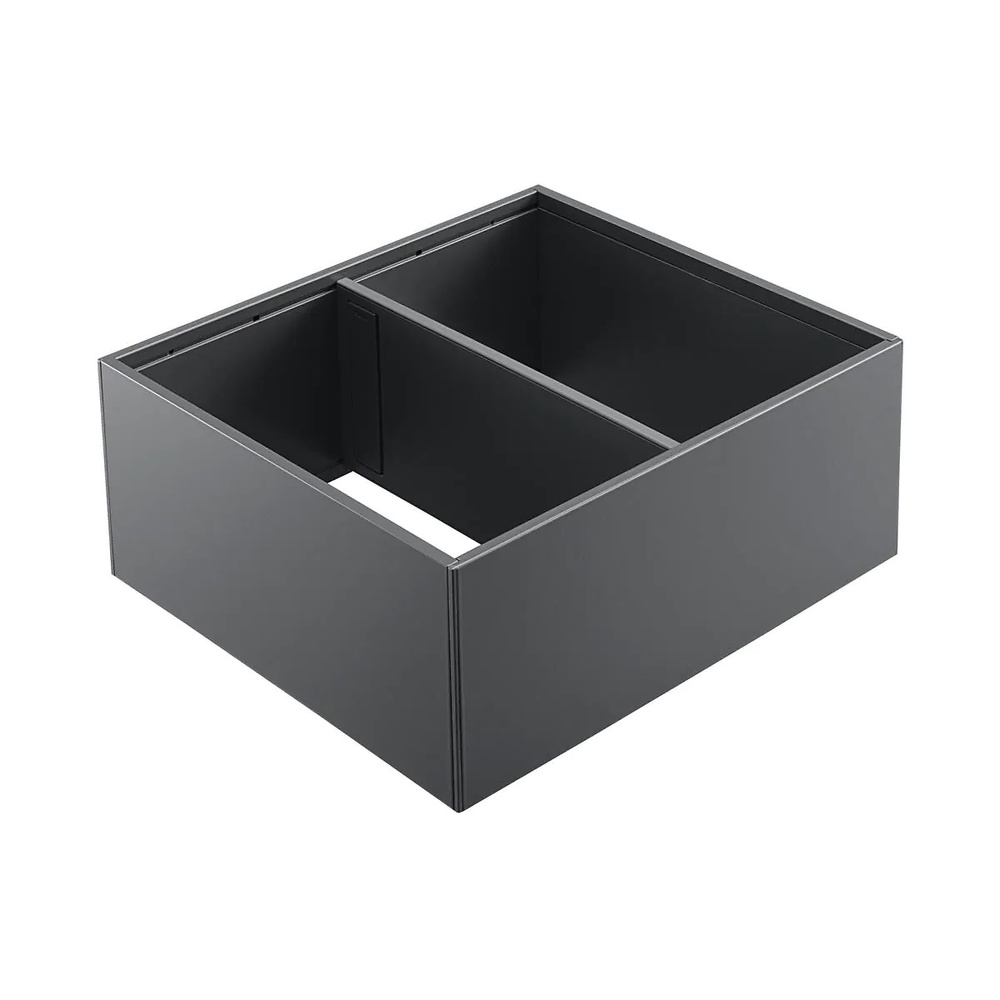 MARCO SEPARADOR AMBIALINE PARA CAJONES CACEROLEROS BLUM LEGRABOX ANTRACITA 110 MM 242 MM ZC7F300R_U 270 MM ACERO 110 MM 242 MM 400MM ACERO ANTRACITA ZC7F400R_U 