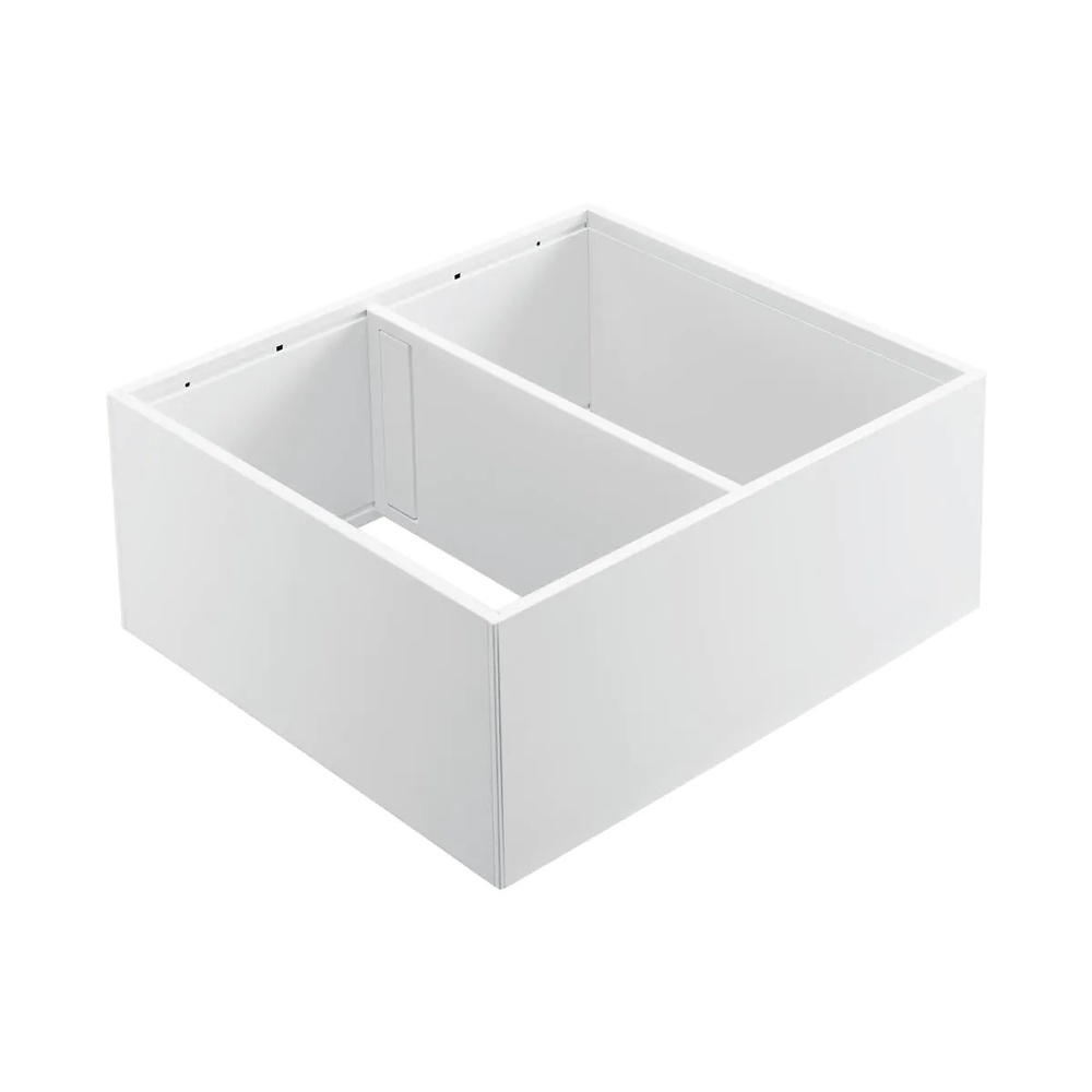 MARCO SEPARADOR AMBIALINE PARA CAJONES CACEROLEROS BLUM LEGRABOX BLANCO 110 MM 242 MM ZC7F300R_U 270 MM ACERO 110 MM 242 MM 400MM ACERO BLANCO ZC7F400R_U 