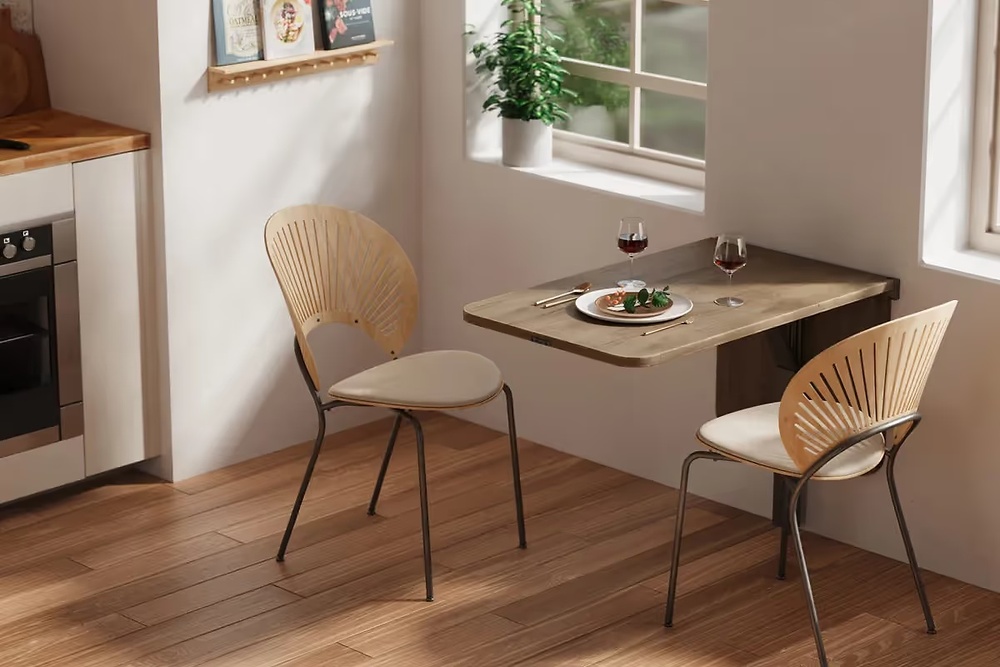 MESA ABATIBLE TOP SWING NEGRO MATE 