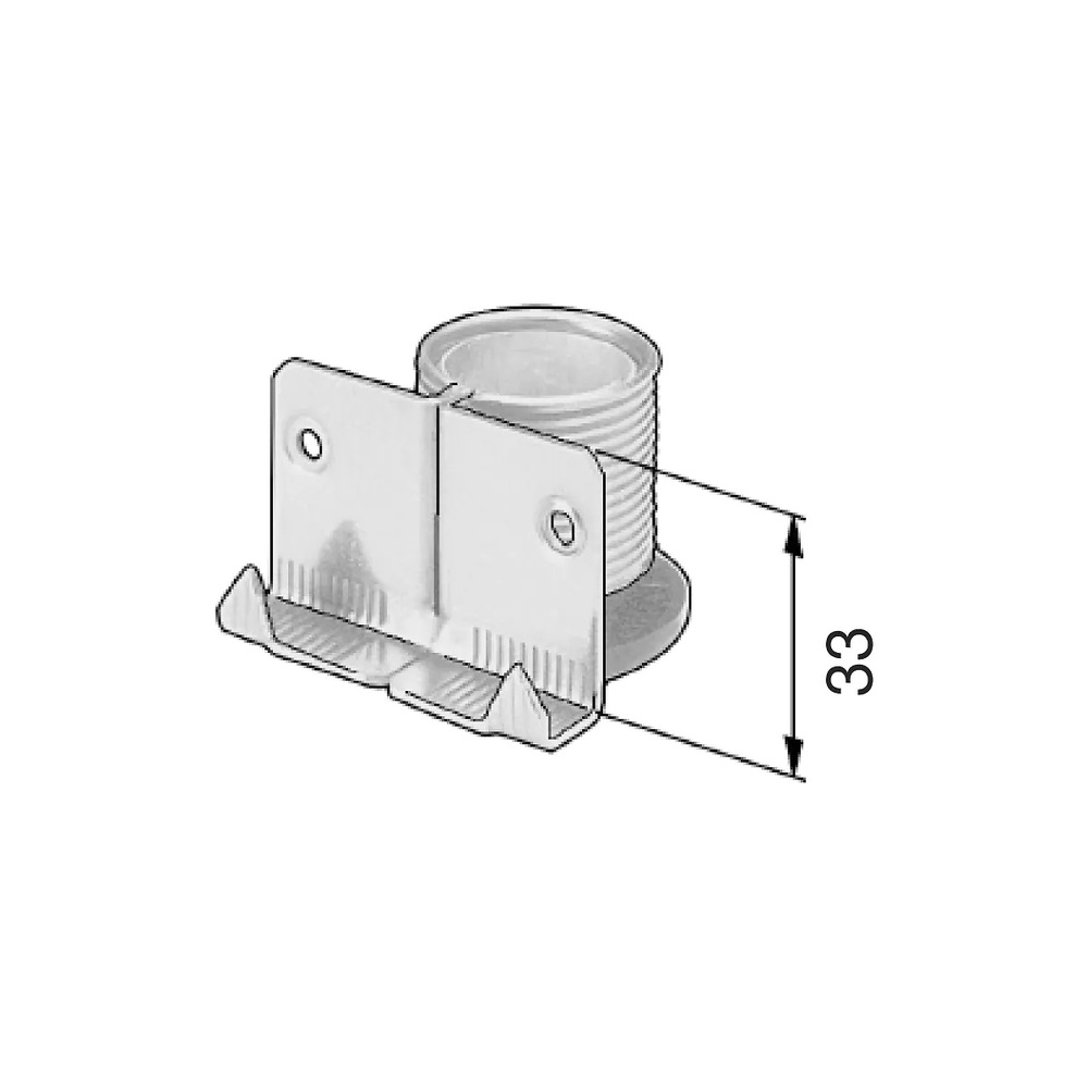 NIVELADOR PARA MUEBLE JUSTIN LATERAL CLAVABLE 