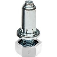 NIVELADOR REGULABLE NV03 GAEL M6x17mm BLANCO BLANCO 12,5 125 31 ZAMAK 4 12,5 125 25 31 BLANCO ZAMAK 