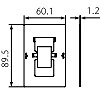 OPK E-SPACE W MINIMAL ACCIONAMIENTO ELECTRICO PARA PUERTAS CORREDERAS MADERA PLATA ALUMINIO TAPA DECORATIVA FINAL GUIA PARED 25C 