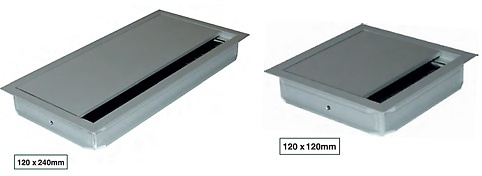 PASACABLES EXIT G-14 S ALUMINIO SOFT CLOSE 