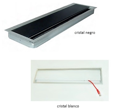 PASACABLES EXIT G-14 S GLASS ALUMINIO SOFT CLOSE 
