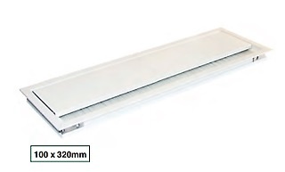 PASACABLES EXIT G11 ECO 16 ALUMINIO ACABADO BLANCO RAL 9016 